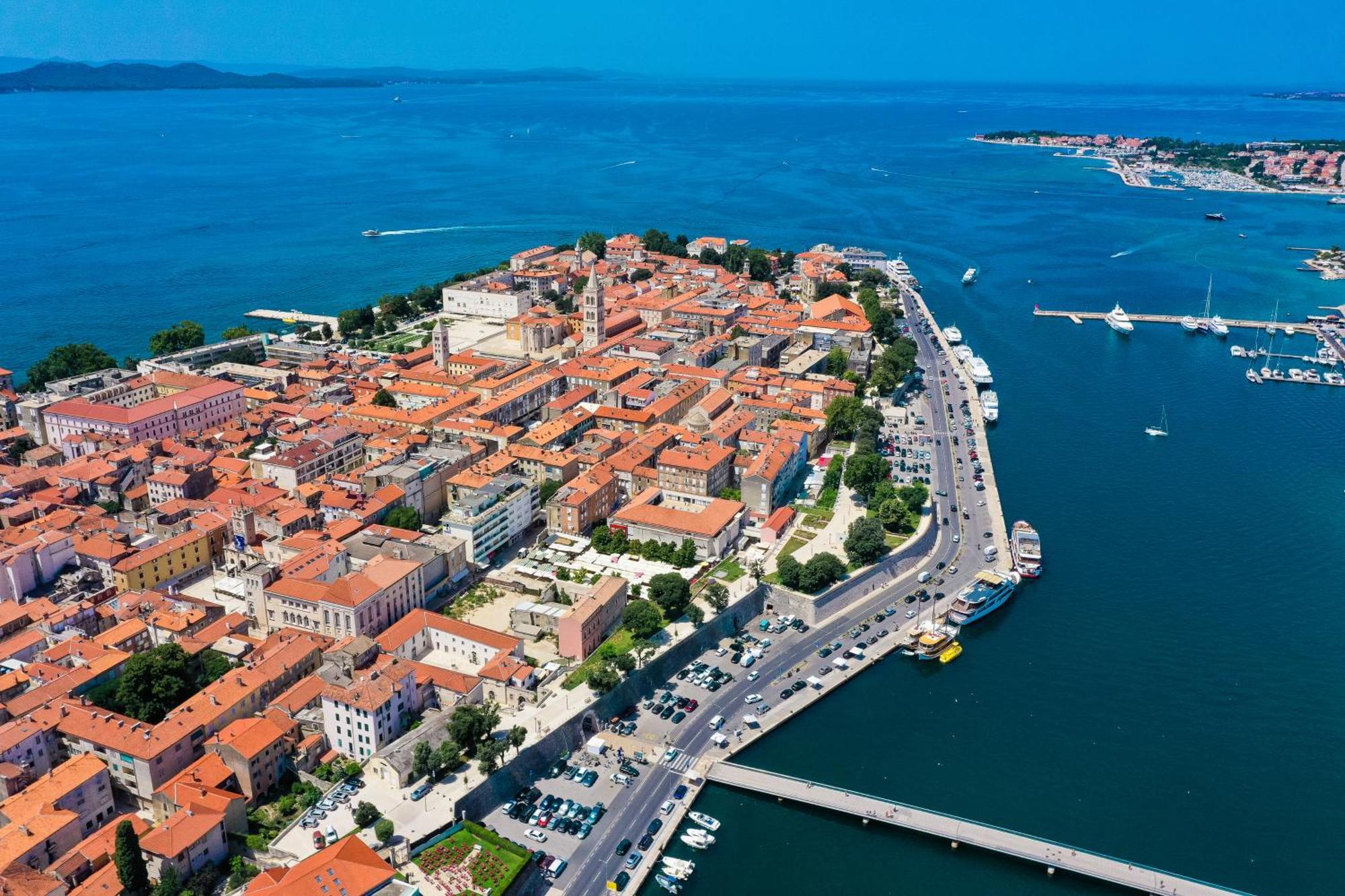 Apartment Blue Anchor Zadar Bagian luar foto